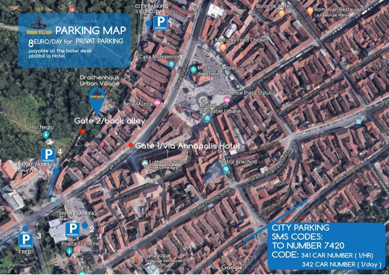Drachenhaus Urban Village Brasov Ngoại thất bức ảnh